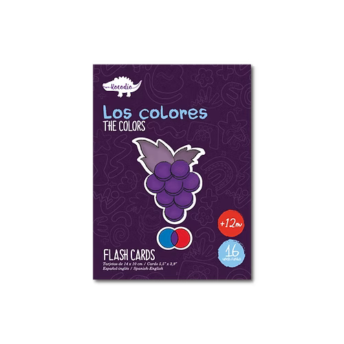 Flash Cards Los Colores +0m
