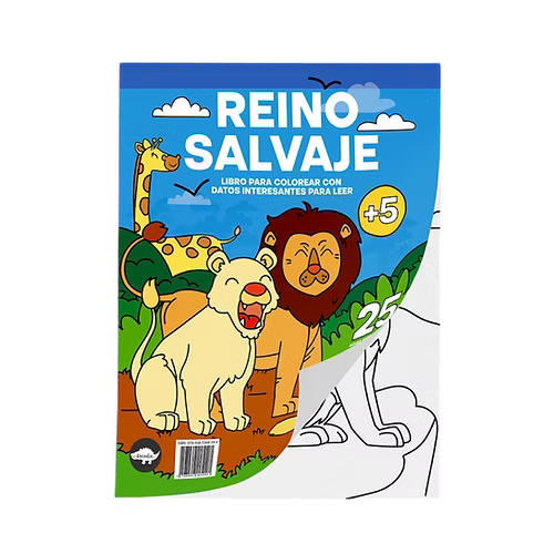 Libro Ilustrado Reino Salvaje