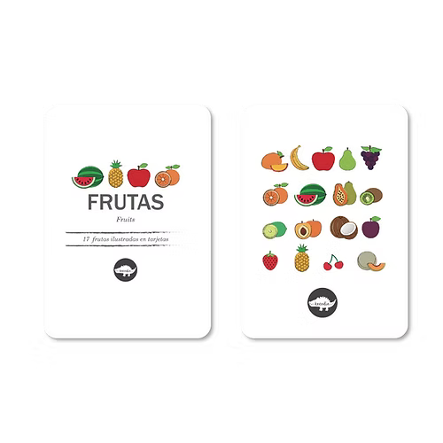 Flash Cards Las Frutas +0m