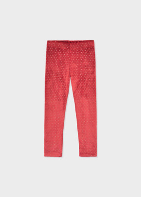 Leggings Terciopelo Cherry Christmas