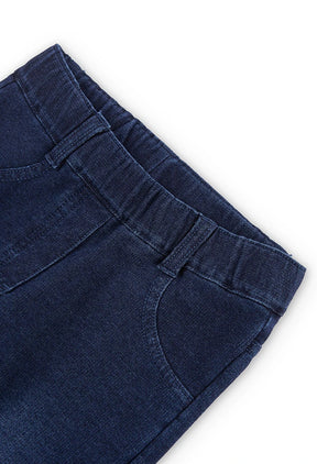 Pantalón Denim Paisley