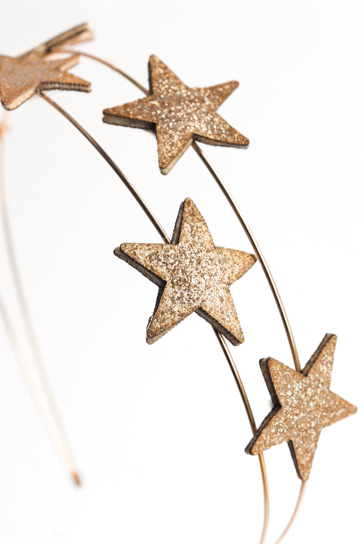 Diadema Metálica Con Estrellas