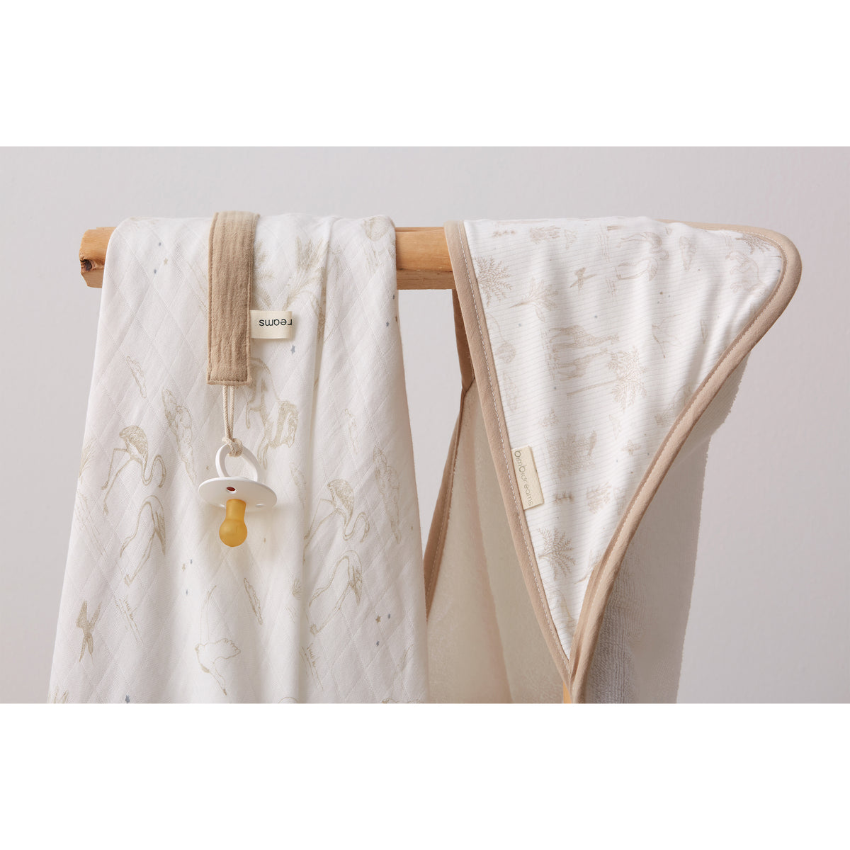 Muselina Bambú Blanco Lino Savana