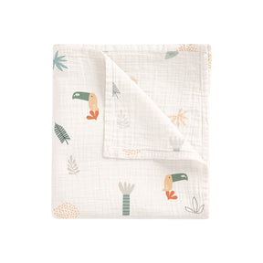 Muselina Bambu Blanco Lino Tucán