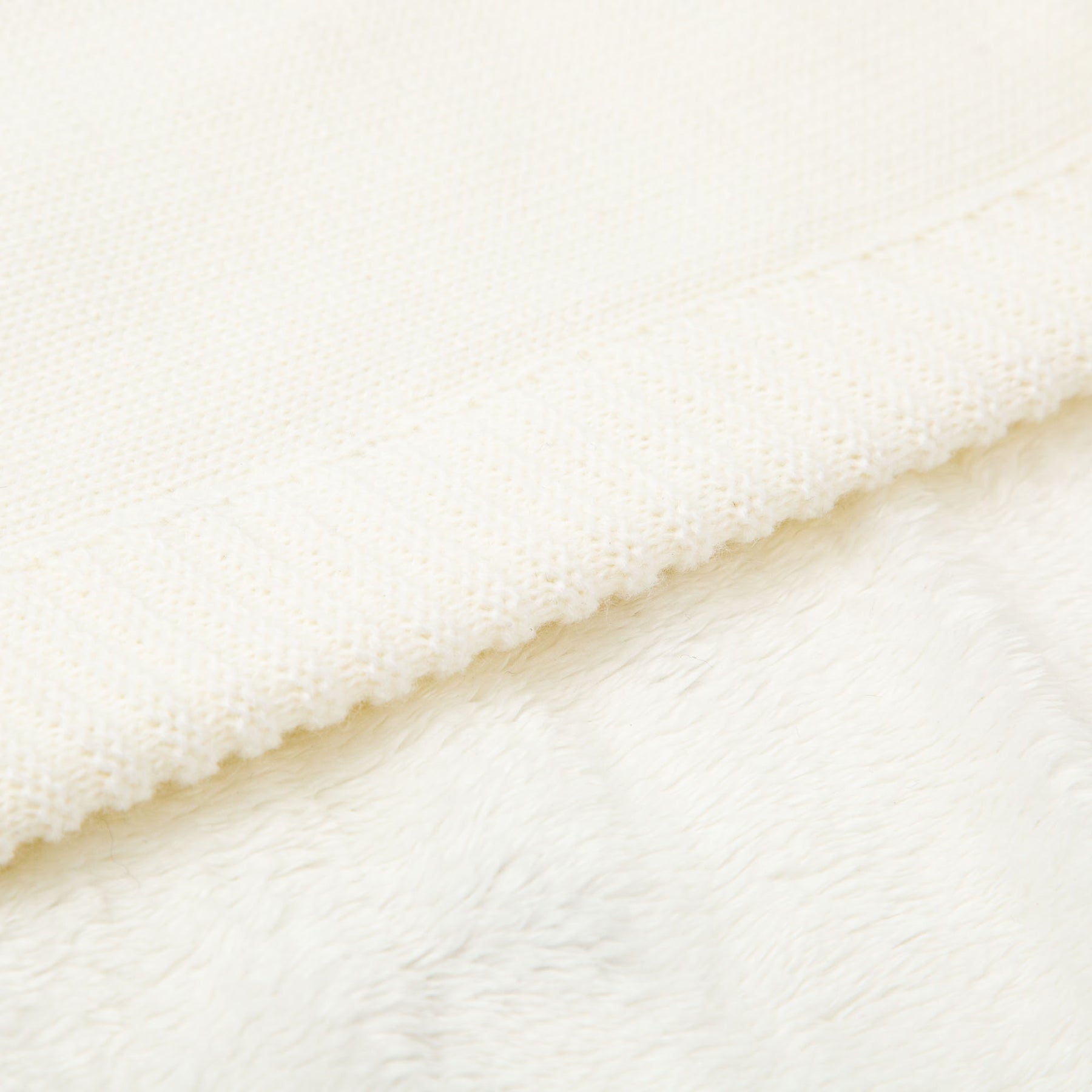 Manta Dots Tricot Blanco