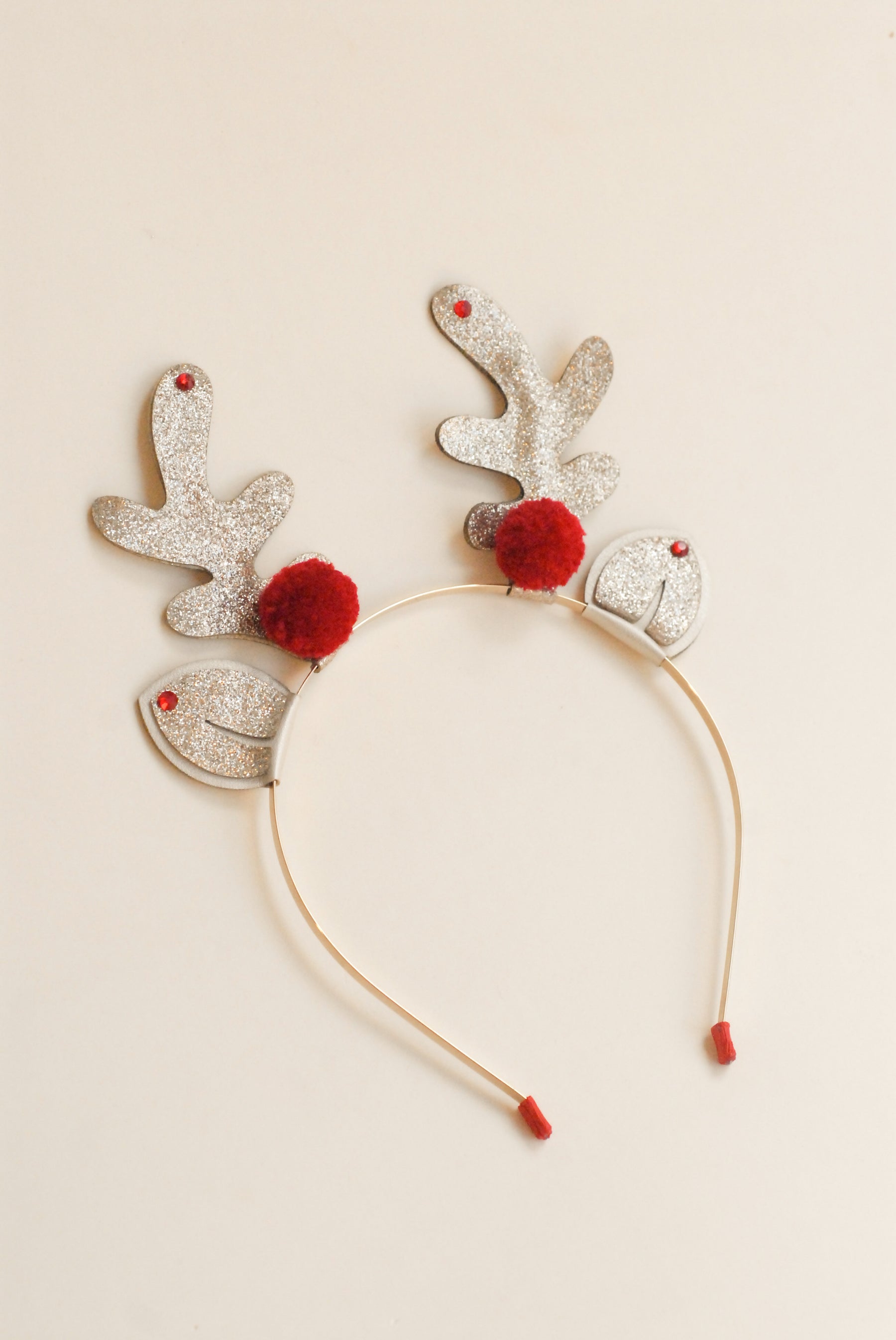 Diadema Reno Navidad Con Pompón