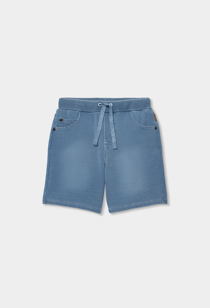 Bermuda Felpa Denim Sharkie