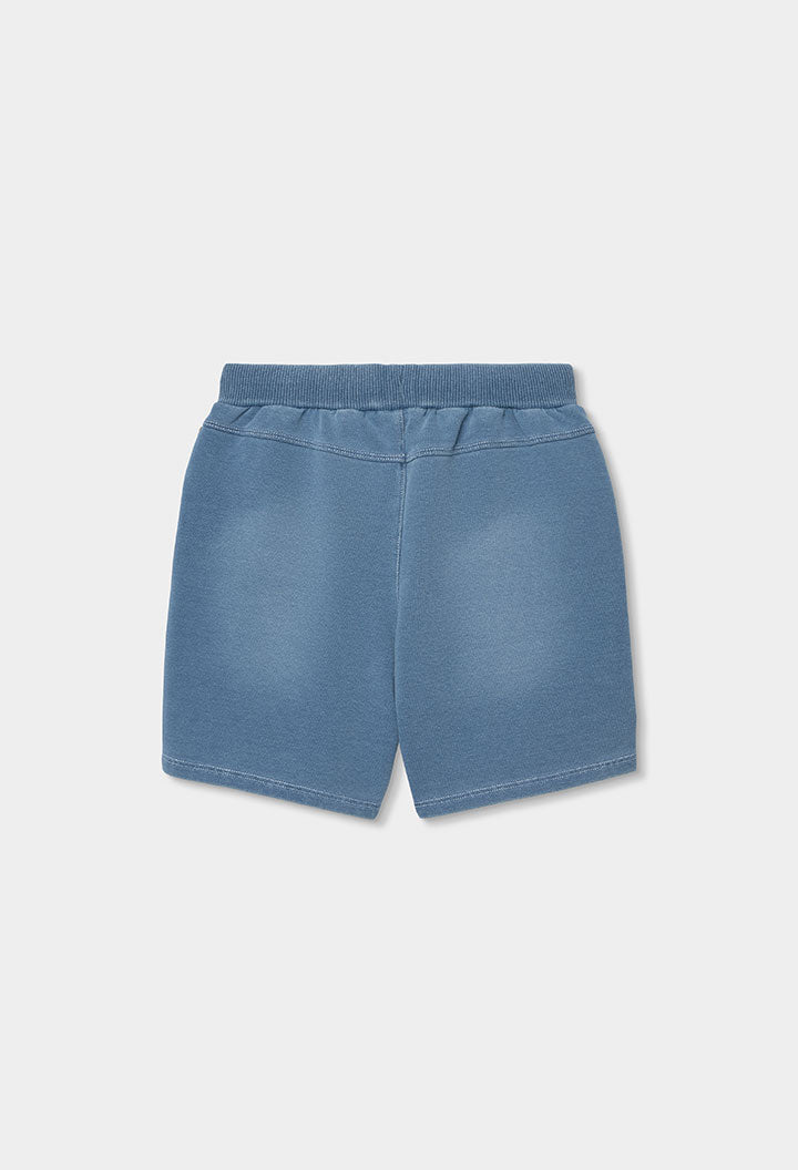 Bermuda Felpa Denim Sharkie - Minibhu