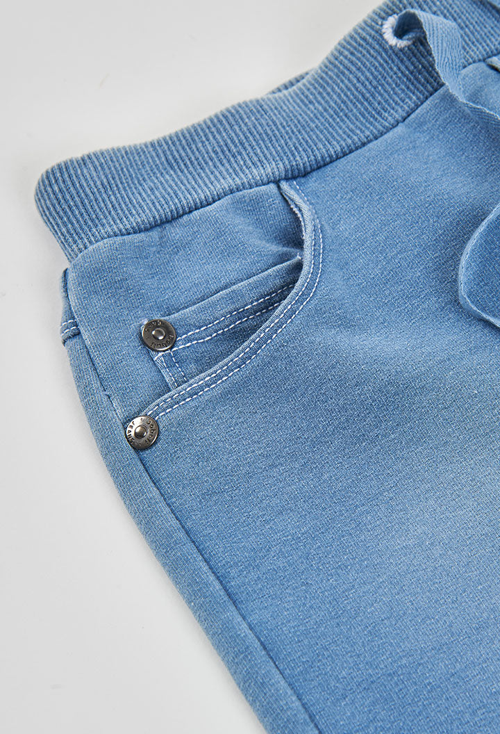 Bermuda Felpa Denim Sharkie