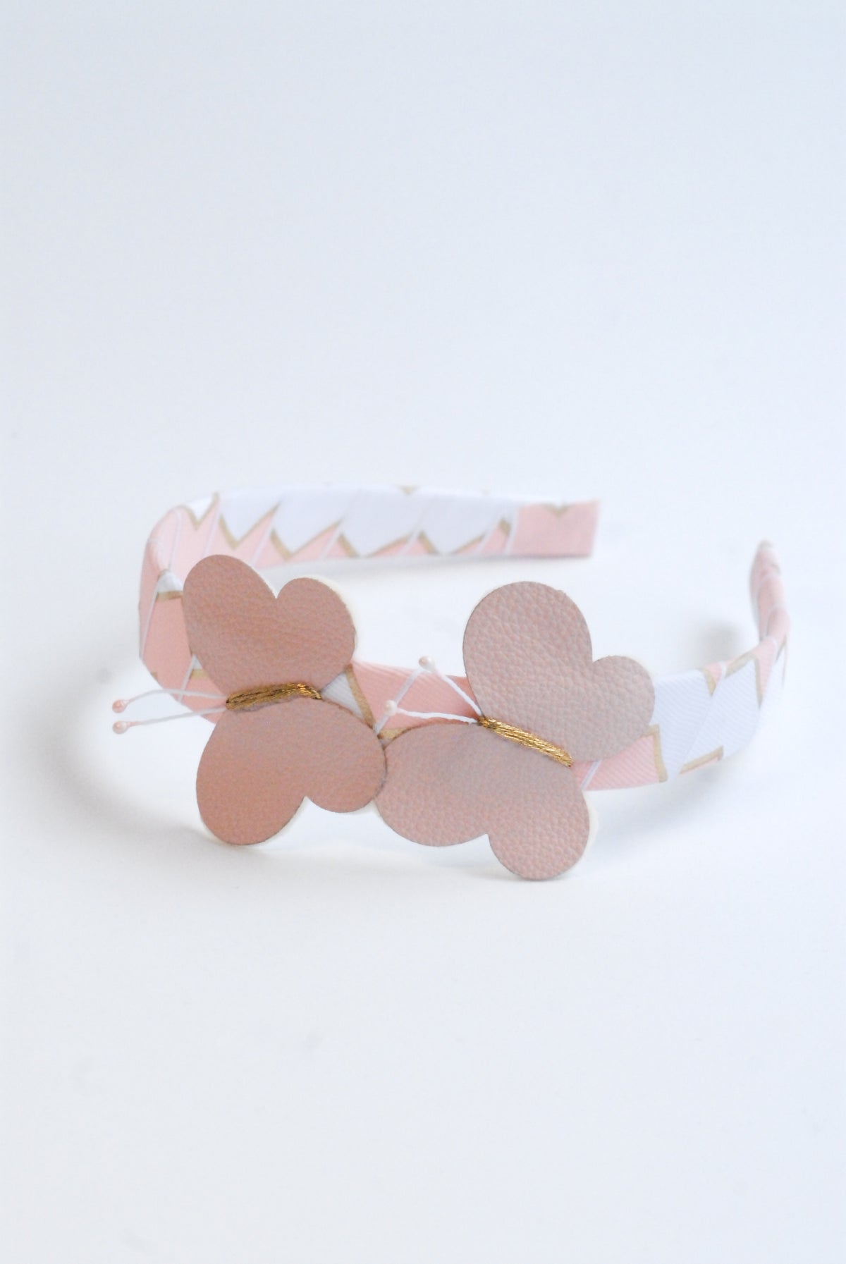 Diadema Mariposas Rosadas