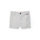 Bermudas Oxford Listada Mr Dino & Mr Salchi