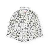 Camisa Popelín Baby Santa´s Cookies