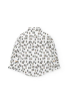 Camisa Popelín Santa´s Cookies - Minibhu