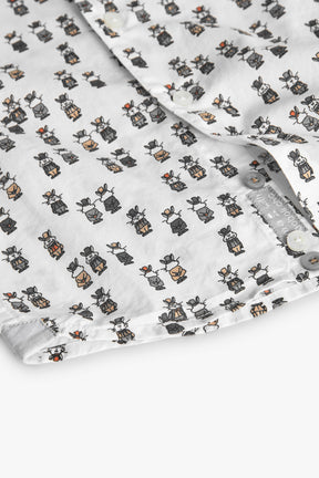 Camisa Popelín Baby Santa´s Cookies - Minibhu