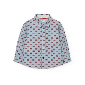 Camisa Oxford Santa´s Cookies - Minibhu
