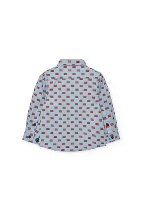 Camisa Oxford Baby Santa´s Cookies