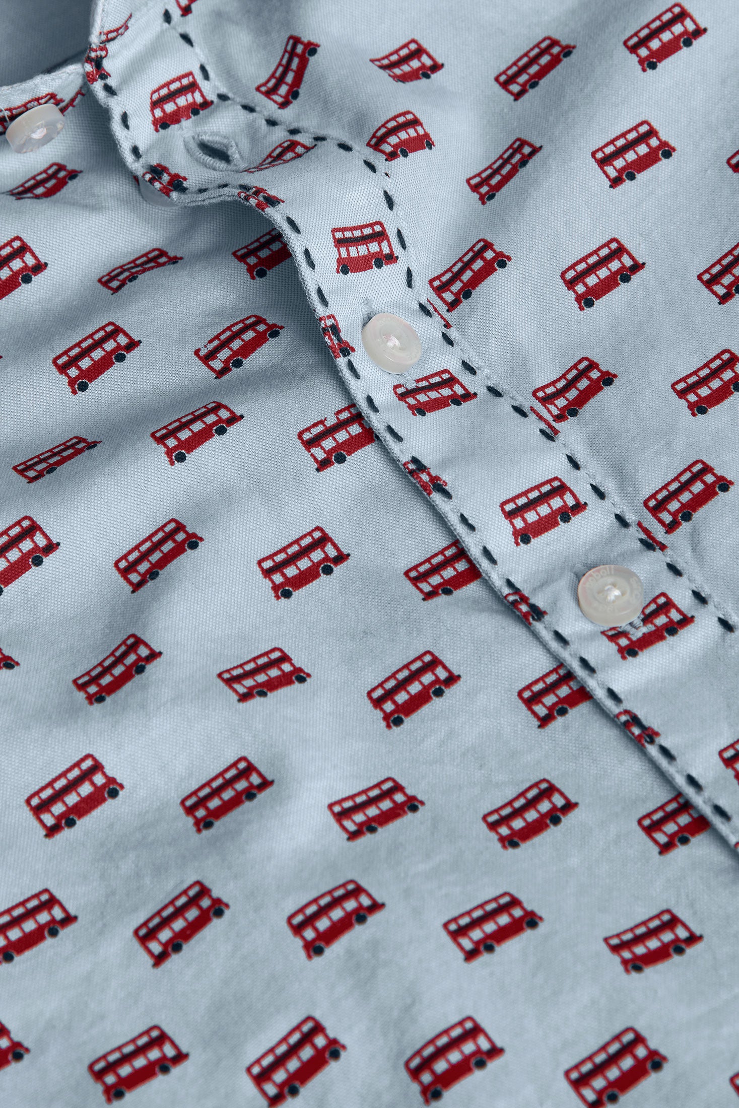 Camisa Oxford Baby Santa´s Cookies