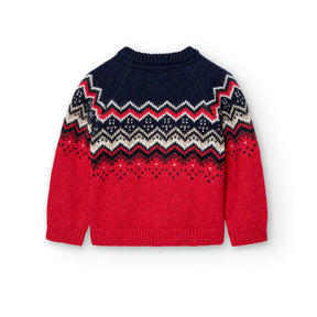 Saco Tejido Jacquard Navidad