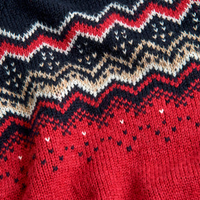 Saco Tejido Jacquard Navidad
