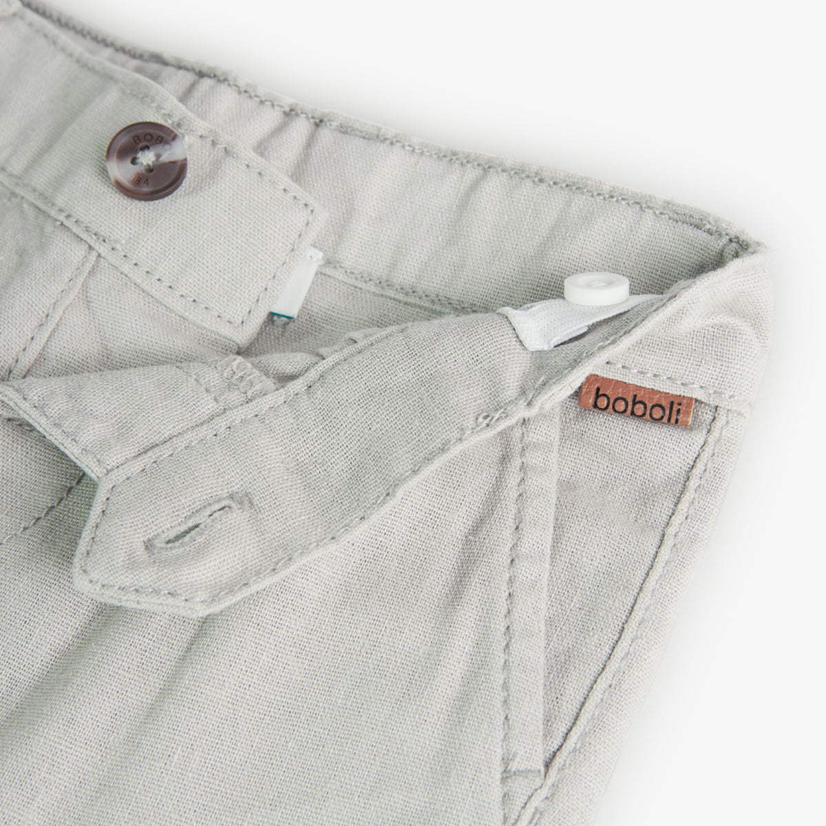Pantalón Lino Piedra Ceremonia Boboli