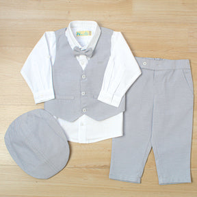 Conjunto Con Chaleco Baby Blue
