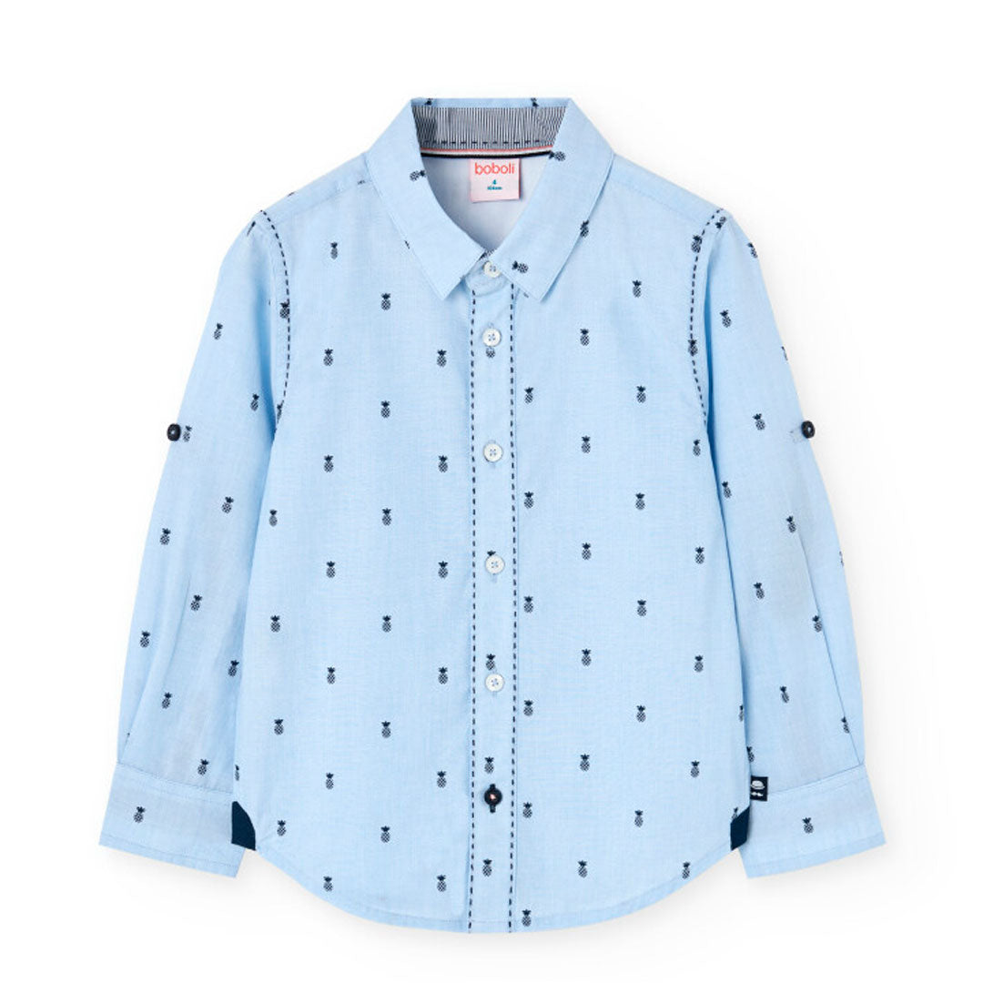 Camisa Fila Estampada Blues