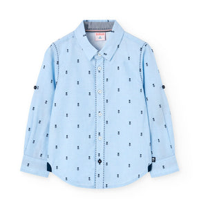 Camisa Fila Estampada Blues