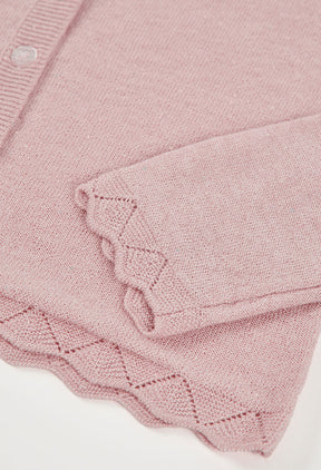 Saco Tejido Rosa Party