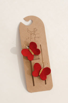 Hebilla Mariposa Navidad X2