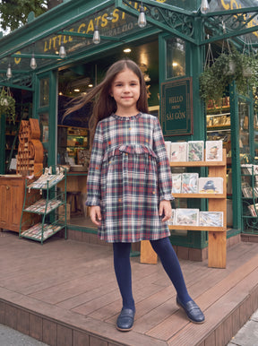 Vestido Viella Cuadros Baby Christmas Time