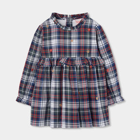 Vestido Viella Cuadros Baby Christmas Time