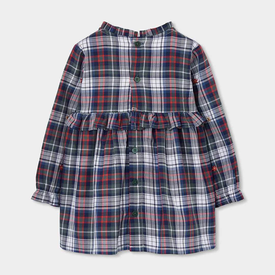 Vestido Viella Cuadros Christmas Time
