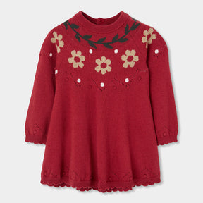 Vestido Tejido Baby Berry Christmas Time