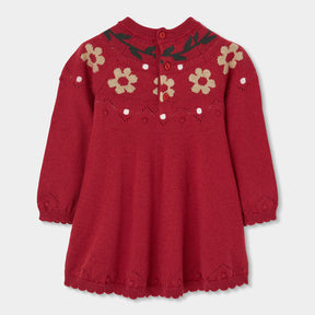 Vestido Tejido Baby Berry Christmas Time