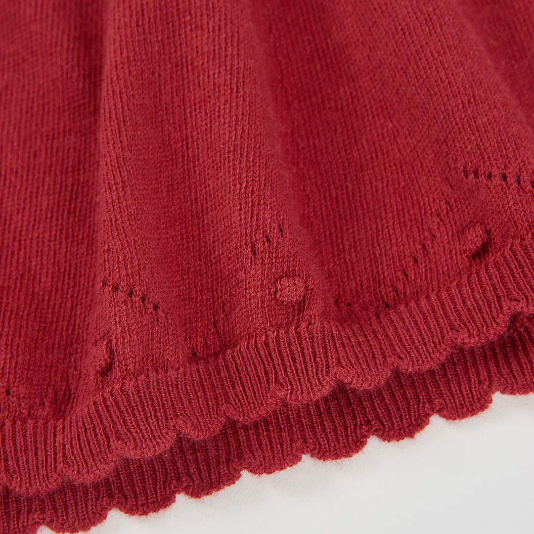 Vestido Tejido Baby Berry Christmas Time