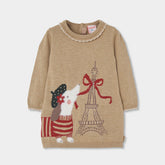 Vestido Tejido Baby Camel Christmas Time