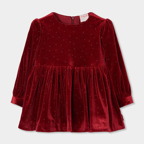 Vestido Terciopelo Baby Christmas Time