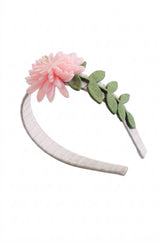 Diadema Flor Loto Rosada