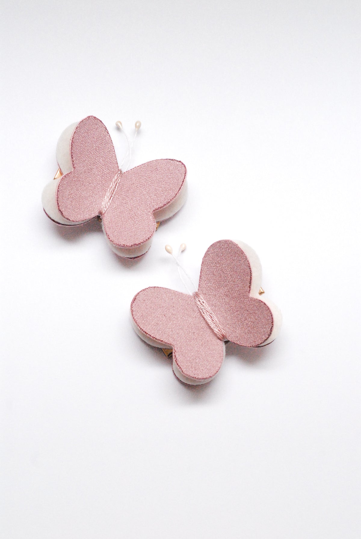 Hebillas Mariposas Rosadas