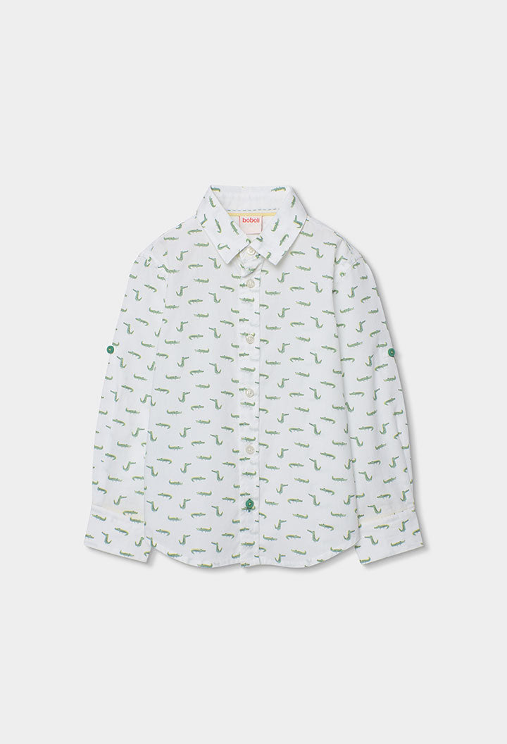 Camiseta Popelín Estampada Croki - Minibhu