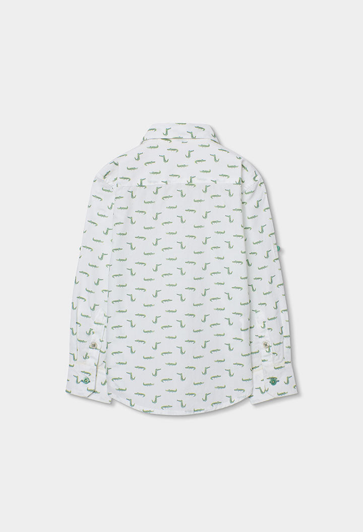 Camiseta Popelín Estampada Croki - Minibhu