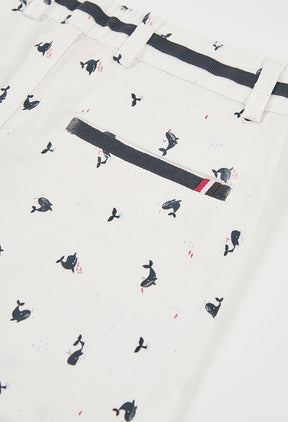 Bermuda Gabardina Baby Capri - Minibhu