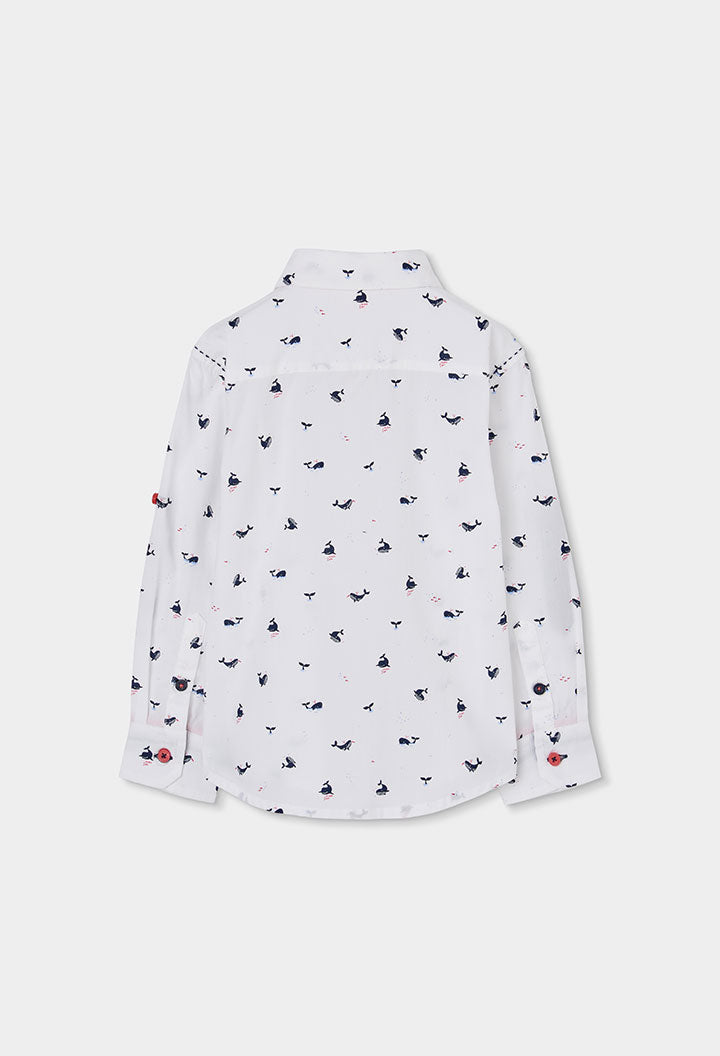 Camisa Popelín Estampada Willy