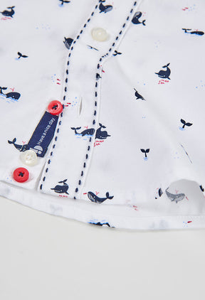Camisa Popelín Estampada Willy