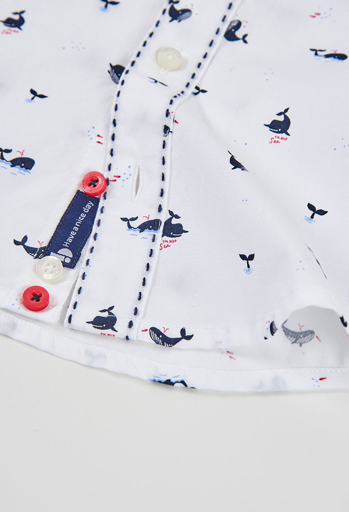 Camisa Popelín Estampada Willy