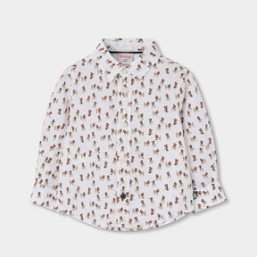 Camisa Popelín Baby Christmas Time