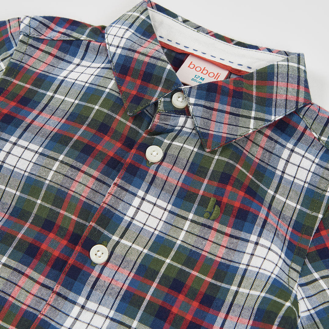 Camisa Viella Cuadros Christmas Time