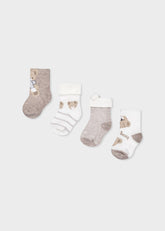 Set 4 Calcetines Tiny Nut