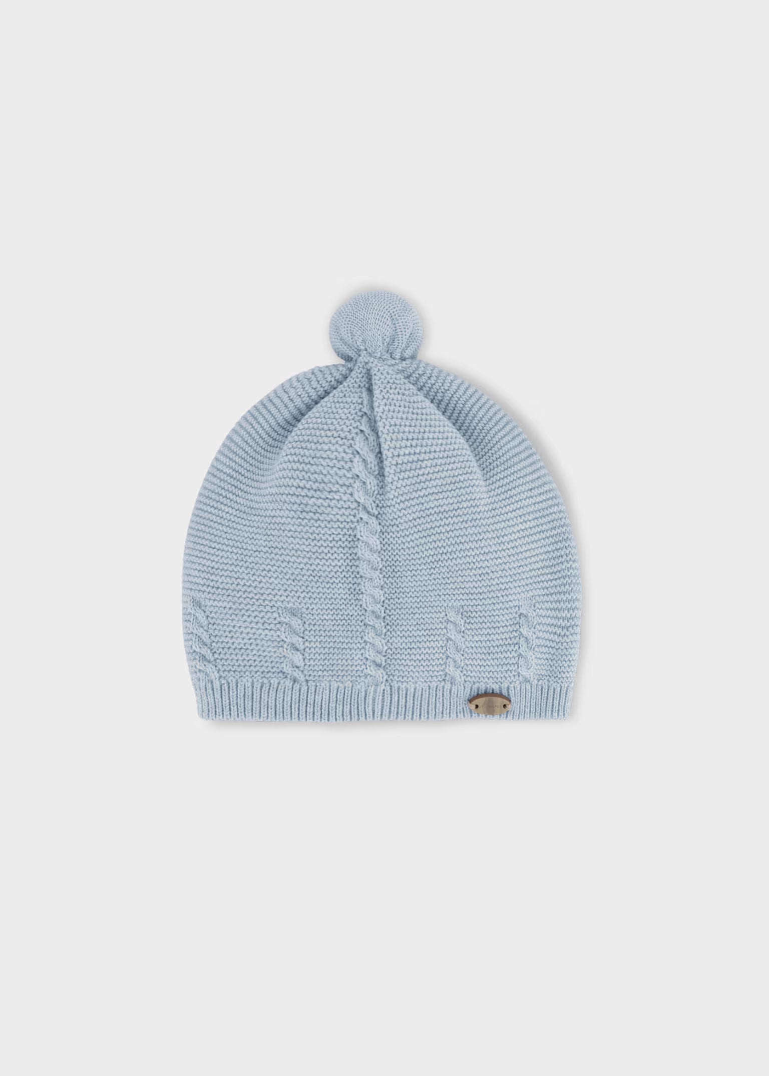 Gorro Tejido Moca Cielo