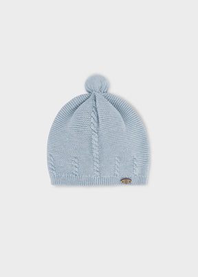 Gorro Tejido Moca Cielo